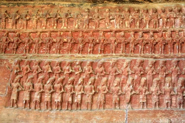 Détail, Vishnu en tant que Varaha Avatar (photo)