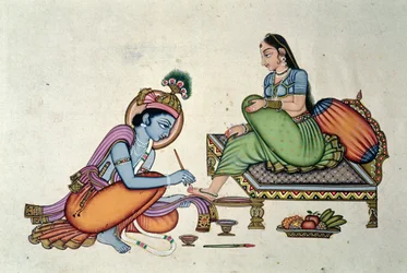 Radha et Krishna