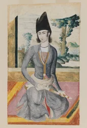 Prince Qajar assis