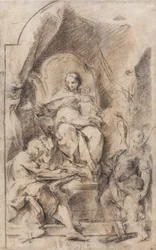 Adoration de la Vierge et de l