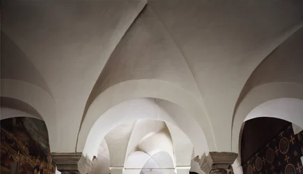 Vue intérieure de la salle capitulaire