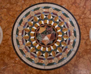 Basilique Saint-Marc, église, pavement (mosaïque)