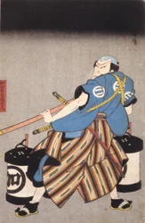 Acteur avec épée