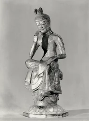 Bodhisattva assis en posture méditative, c.645-794