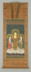 Bouddha et deux Bosatsu