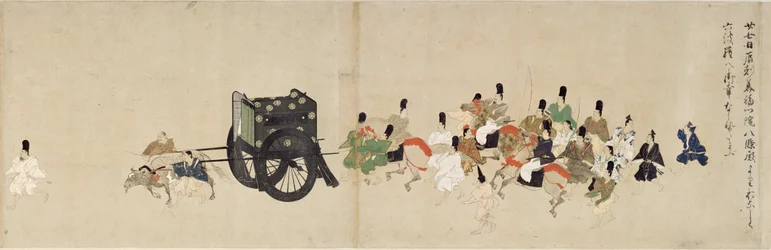 Récit illustré de la rébellion de Heiji (Visite impériale à Rokuhara)
