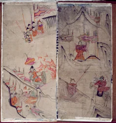 Deux panneaux d