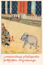 Temiya Jakata. (gravure, vers 1910)