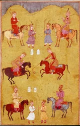 Art islamique : la partie de polo
