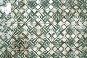 Panneau traditionnel, Lisbonne, Portugal