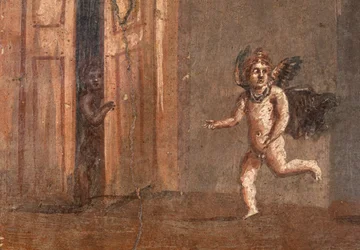Cupidons jouant à cache-cache, Herculanum