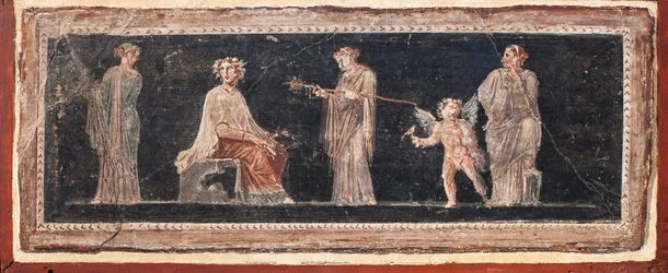 Scène dionysiaque, Herculanum