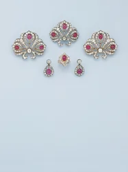 Importante suite de bijoux, vers 1850