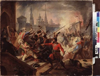 La bataille de Emelian Pougatchev