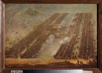 La bataille de Poltava le 8 juillet 1709