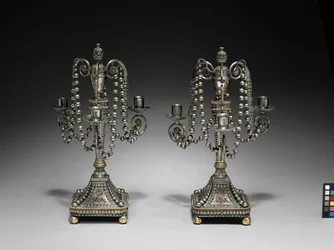 Paire de candélabres, c.1790-1795