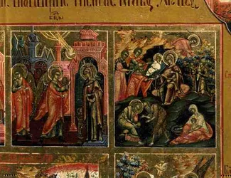 La Résurrection et la Descente aux Enfers (détail)
