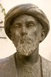 Tête de Moïse Maïmonide (1135-1204) (détail)