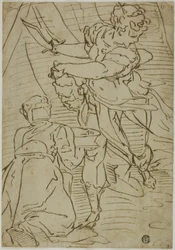 Judith avec la tête d