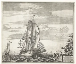 Navire amiral Goto Predestinatsia La Providence de Dieu construit par Pierre le Grand à Voronej, 1700