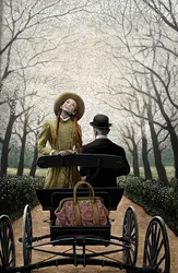 Anne aux pignons verts, 2004 (scratchboard, colorisé numériquement)