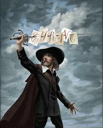 Cyrano De Bergerac, 2020 (scratchboard, colorisé numériquement)