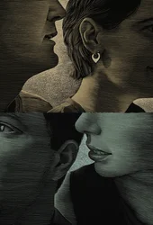 Speaking in Tongues, 2001 (scratchboard, colorisé numériquement)