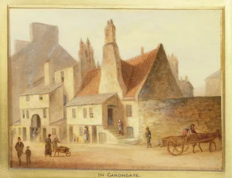 Canongate, détail d