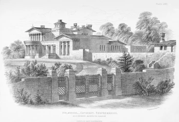 Vue extérieure de Holmwood, Glasgow