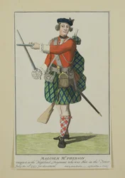Malcolm McPherson, caporal du régiment Black Watch, fusillé pour désertion, 1743
