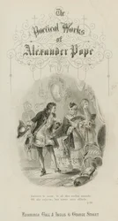 Scène du Viol du loquet, par Alexander Pope