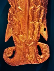 Queue de poisson en électrum (détail de 389369)