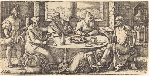 Christ dans la maison de Simon le Pharisien