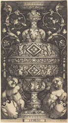 Double Gobelet, au pied deux génies