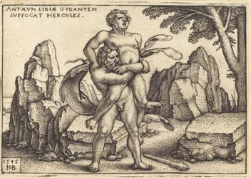 Hercule tuant Anthée