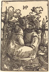 Amoureux près d