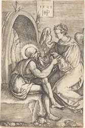Saint Jérôme avec l