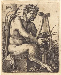 Satyre Jouant de la Lyre