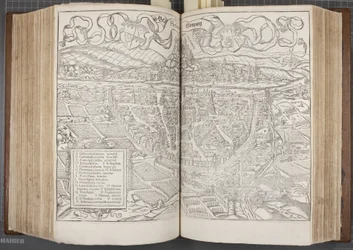Cosmographia, Fol 662-663, 1544