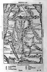 La course du Nil - dans « Cosmographia » de Sebastiano Munster