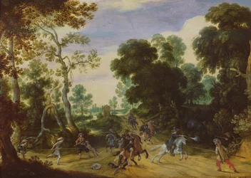 Scène de bataille