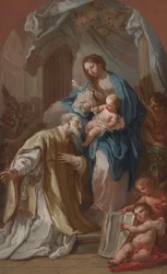 La Madonna apparaissant à Saint Philippe Néri