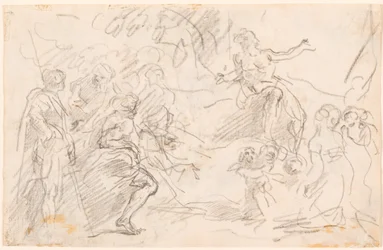 Scène biblique [verso]