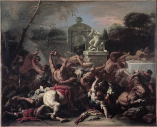 Les Lapithes et les Centaures