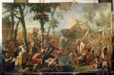 Moïse tirant de l