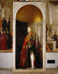 Saint Louis de Toulouse … (oil on canvas)