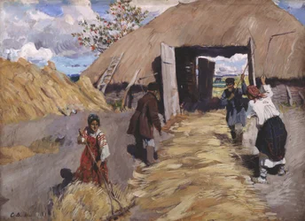 Le Battage, 1916