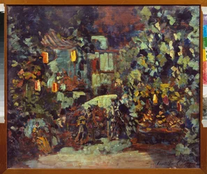 Décor préparatoire pour l