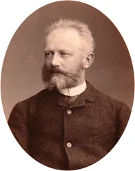 Portrait du compositeur Piotr Tchaïkovski