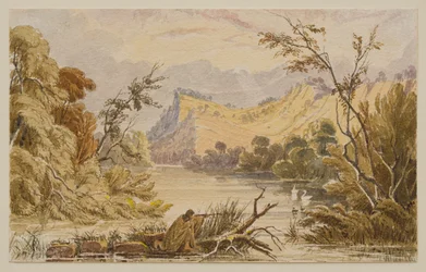 Vue à 100 miles au-dessus de Saint-Louis